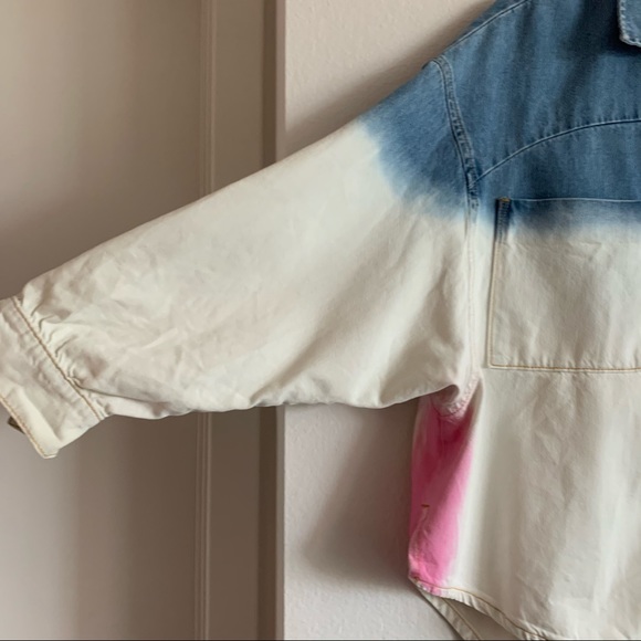 One Teaspoon Dip Dye Button Up sXL - Picture 7 of 7